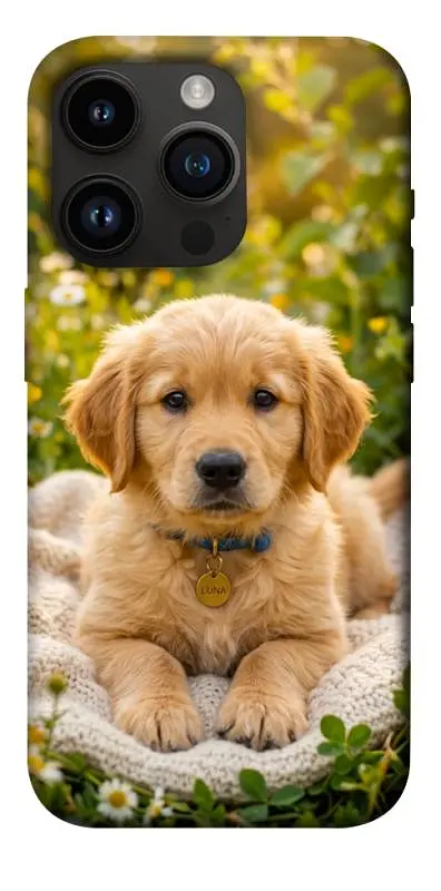 TPU чохол Demsky Small labradore для Apple iPhone 14 Pro (6.1")