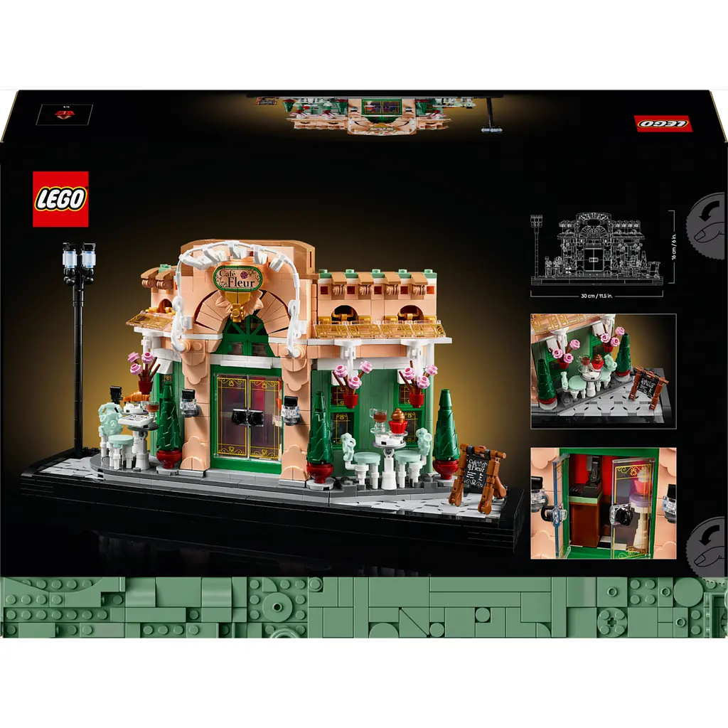 Конструктор LEGO Icons Французское кафе 1101 деталь (10362) - фото 16