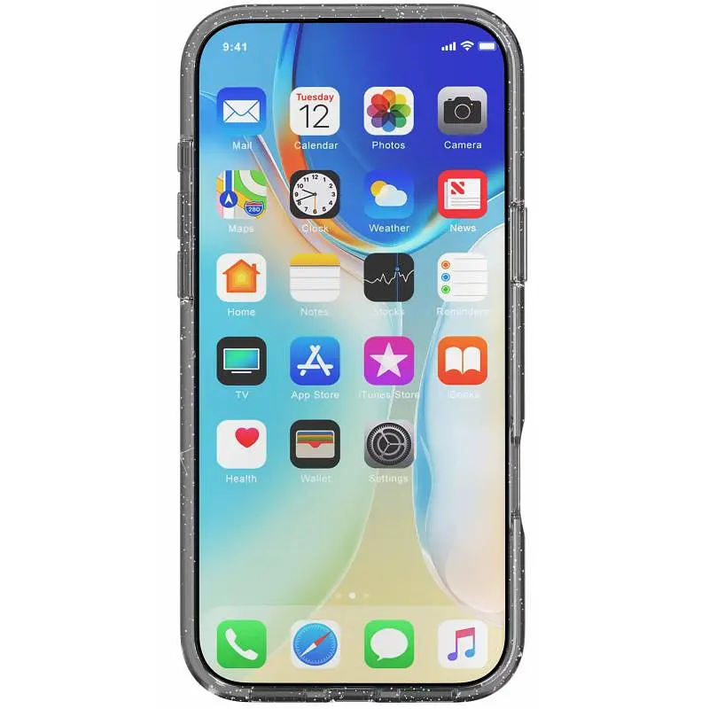 Чохол TPU Eclipse Sparkle Magnetic Fit для Apple iPhone 17 Pro (6.3") Black - фото 3