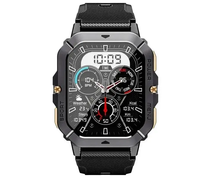 Смарт-годинник Oukitel BT101 чорний - фото 2