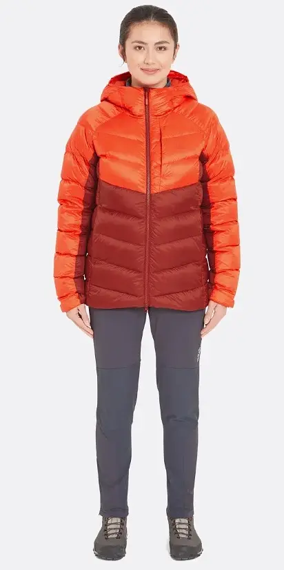 Жіночий зимовий пуховик Rab Glaceon Pro Jacket Womens 10 Помаранчевий - фото 8
