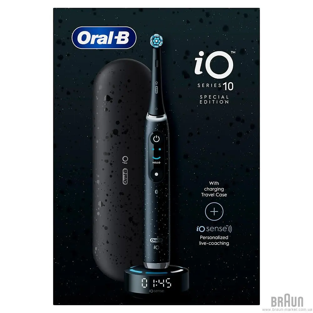 Зубна щітка BRAUN Oral-B iO Series 10 iOM10.1B4.2AD Black - фото 2