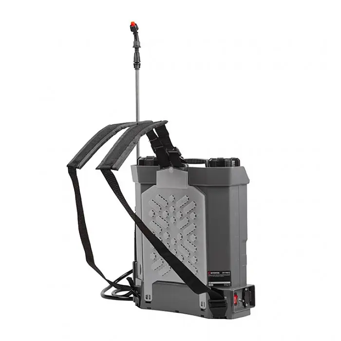 Обприскувач INTERTOOL DT 9012 акумуляторний ранцевий, 12 л, продуктивність 3.1 л хв, акумулятор 12 В 8 А - фото 6