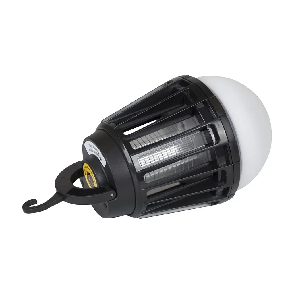 Ліхтар Bo-Camp + знищувач комах Atom WP Rechargable 180 Lumen Black (5818804) (DAS303870) - фото 4