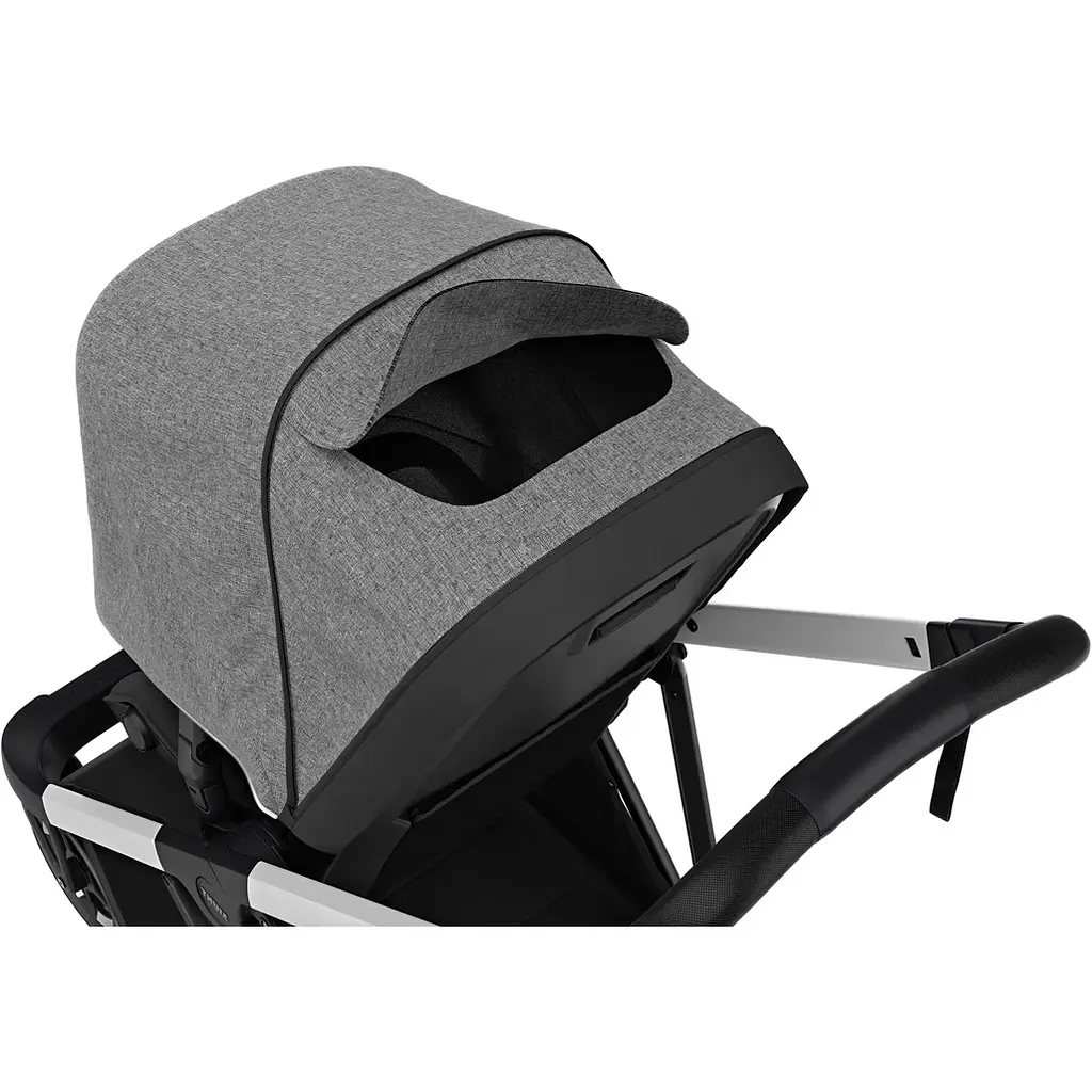 Детская коляска Thule Shine Aluminum/Gray Melange [11400200] [107660] - фото 6
