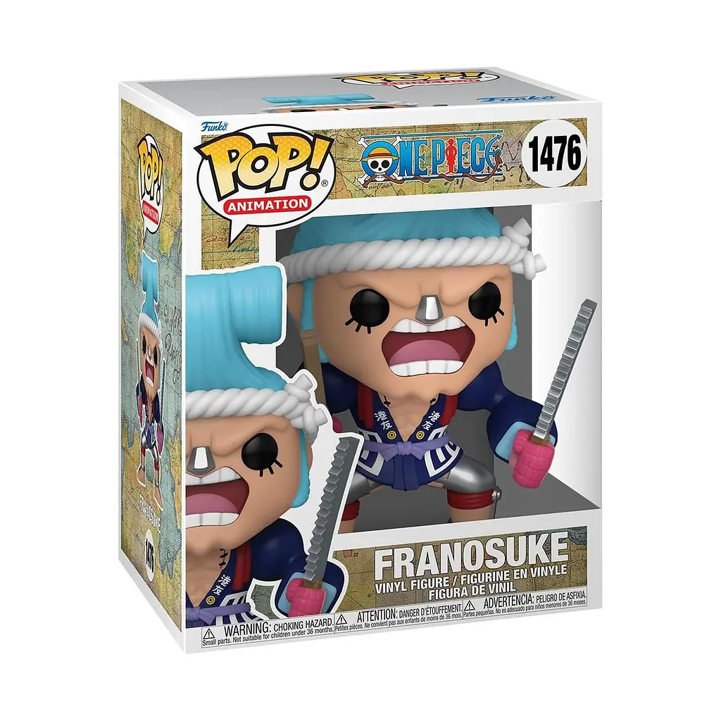 Фігурка Funko Pop Фанко Поп One Piece Franosuke Ван Піс Френкі 15 см FP OP F 1476 - фото 3