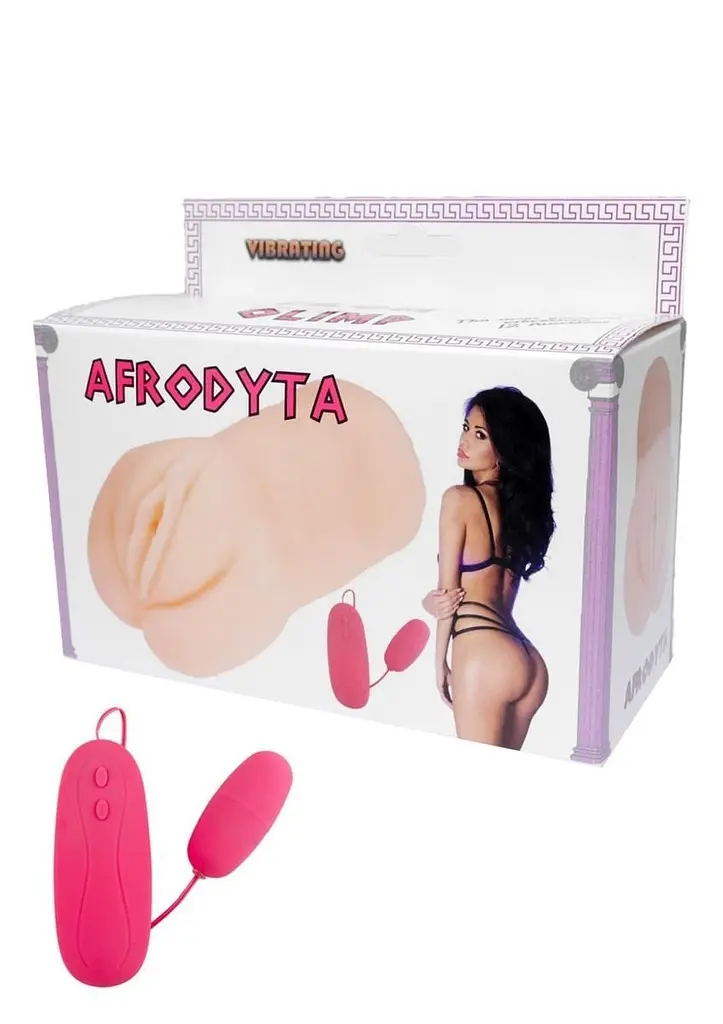 Мастурбатор B - Series Lyla Afrodita з вібрацією (тілесний) - фото 5