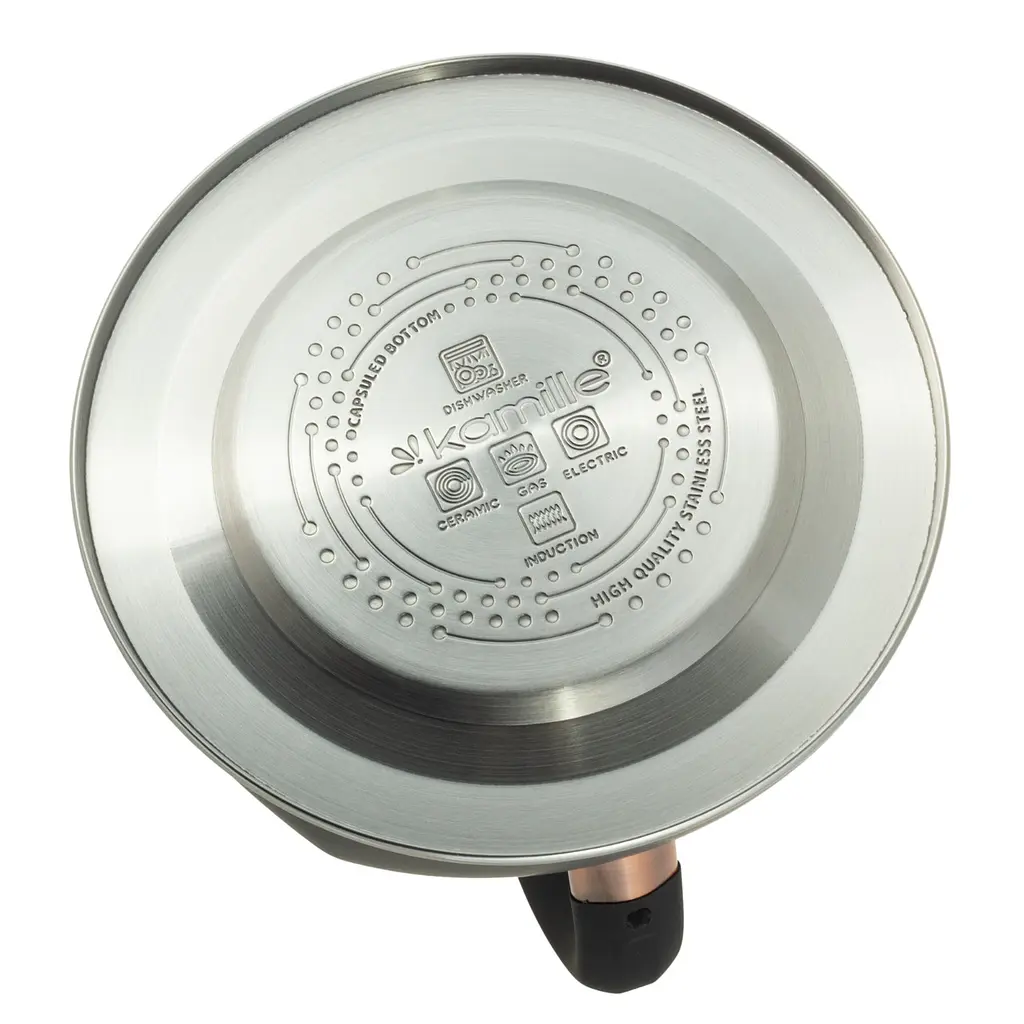 Чайник із свистком Kamille KM-0867 3.0 л - фото 8