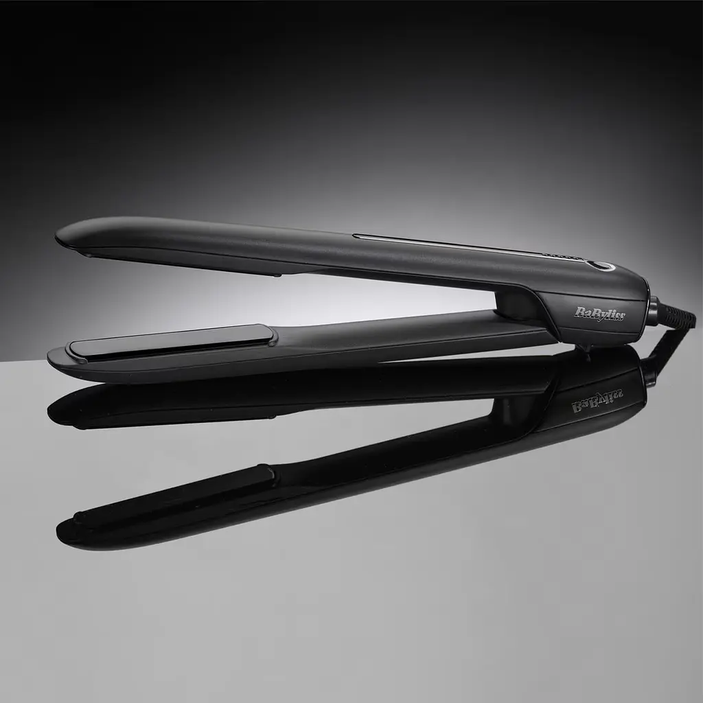 Випрямляч BaByliss Super Styler, температурних режимів 5, 160-200С, LEd індикатор, технологія Micro Heating Matrix, термо коврик, кераміка, чорний - фото 8