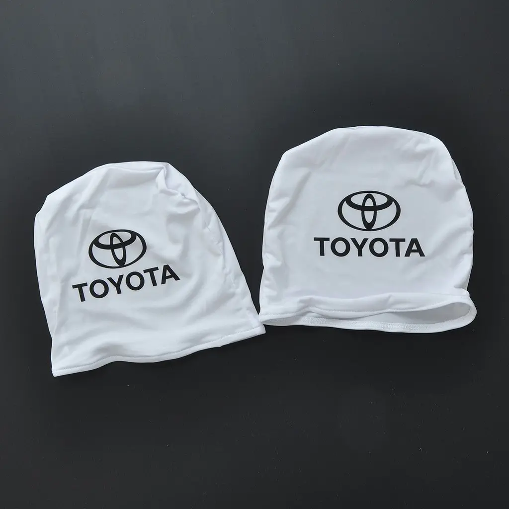 Чохол підголівників TOYOTA білі - фото 2