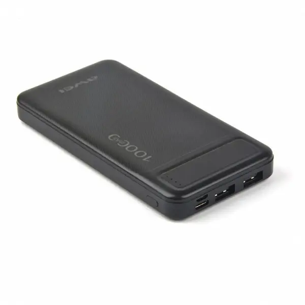 Павербанк AWEI P5K Pro 10000mAh з 2 USB портами, micro-USB та USB Type-C - фото 2