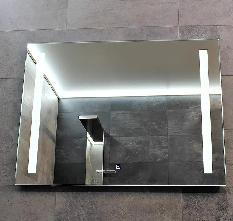 Дзеркало Dusel DE-M1041 75x100 з годинником і Bluetooth, Білий - фото 6