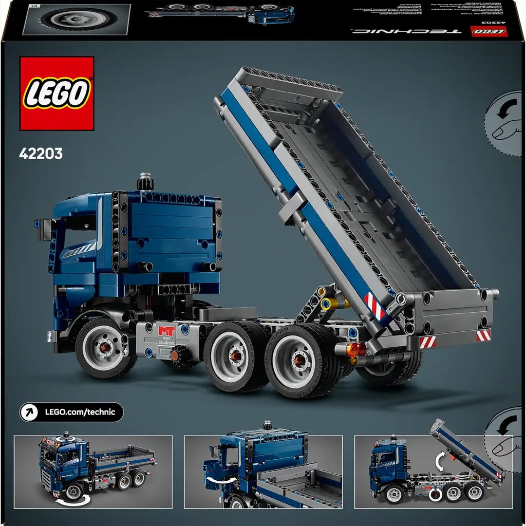 Конструктор LEGO Technic Самоскид 462 деталі (42203) - фото 2