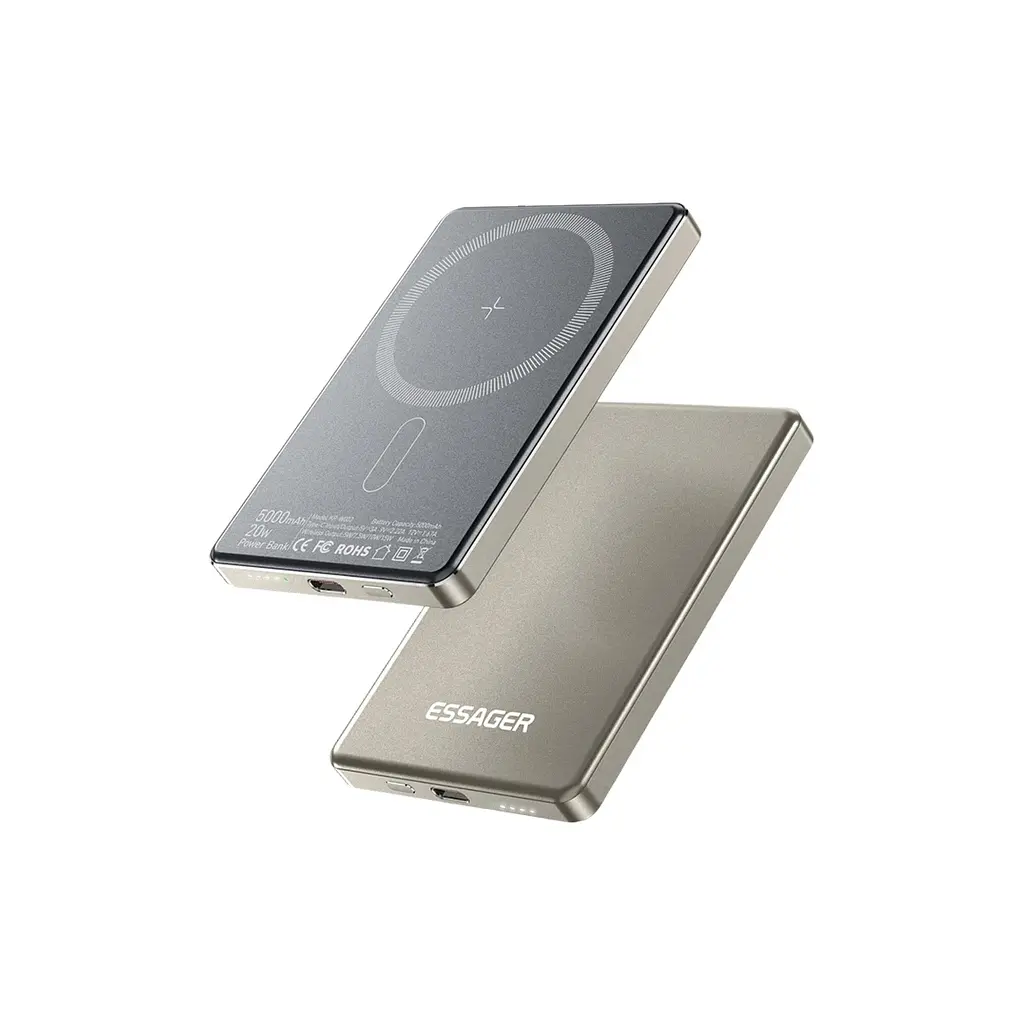Батарея універсальна Essager 5000mAh Cross-border magnetic 20W PD QC/3.0 (EDY5K-YJ0A-Z) - фото 4