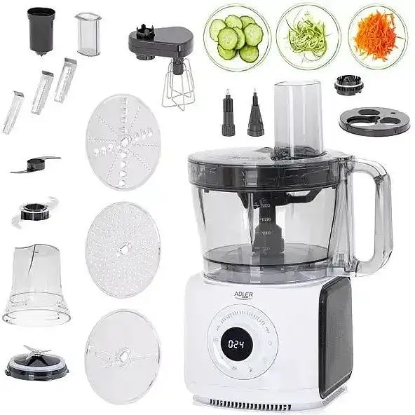 Кухонный комбайн Adler AD 4224 2000 Вт 12 функций - фото 3