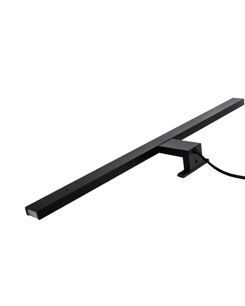 Светильник подсветка для зеркала Goldlux 328595 Samos Led 60 1x12W 4000K 1350Lm IP44 черный - фото 2