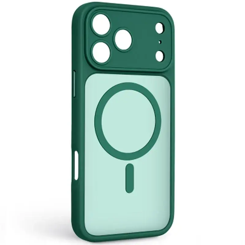 Чохол до мобільного телефона Armorstandart Lush MagCase Apple iPhone 17 Pro Max Dark Green (ARM87500) - фото 2
