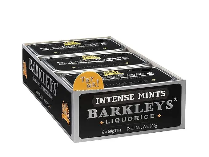 Драже Barkleys Tastefully Intense Mints Liquorice 50 g - фото 3