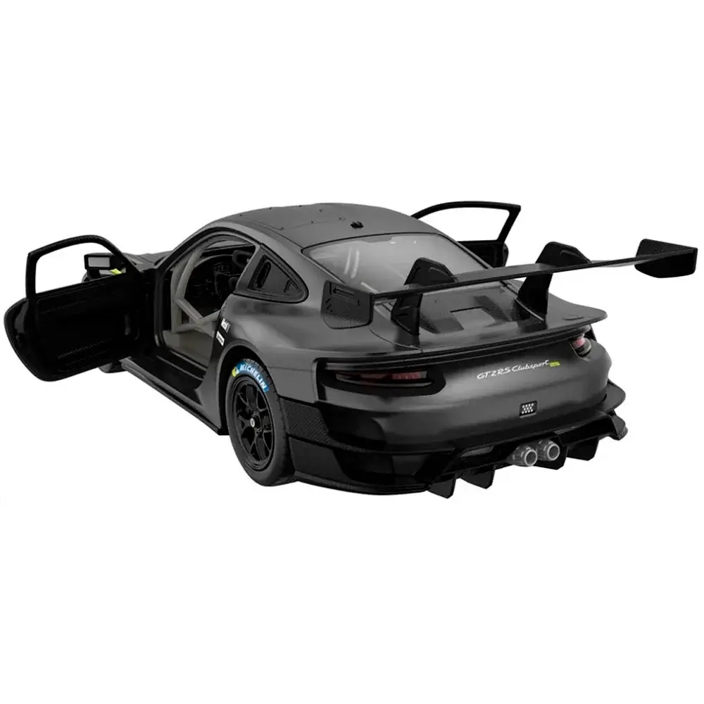 Машинка-конструктор Rastar Porsche 911 GT2 RS Clubsport 25 1:18. Серый - фото 4