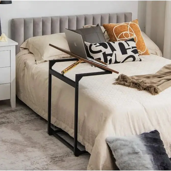 Журнальный столик Costway Allegro с регулируемой столешницей в стиле Loft - фото 4