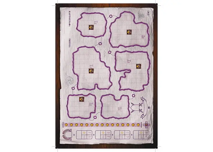 Картографи Ігромаг Набір мап 2 Аффріл. Земля знань Cartographers Map Pack 2 Affril Plane of Knowledge укр. (8394-2) - фото 4