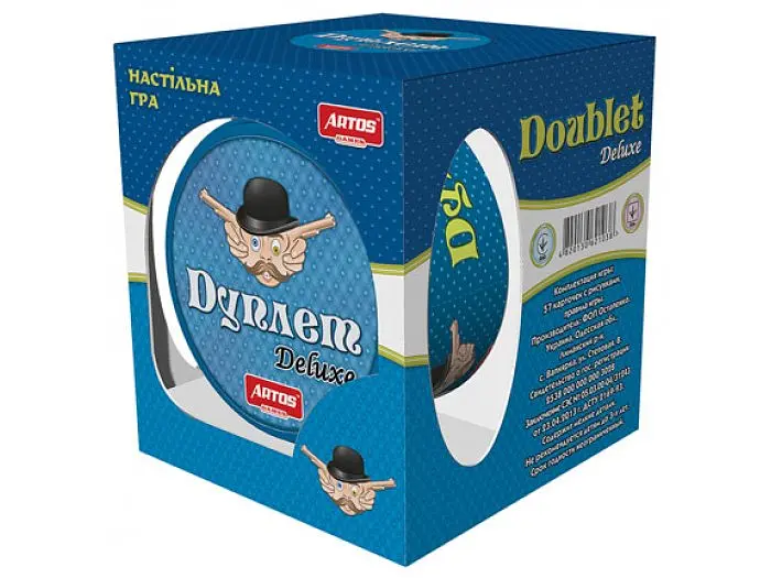 Настільна гра Дуплет Deluxe, Artos (укр.)