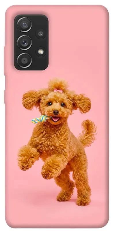 TPU чохол Demsky Happy poodle для Samsung Galaxy A72 4G / A72 5G