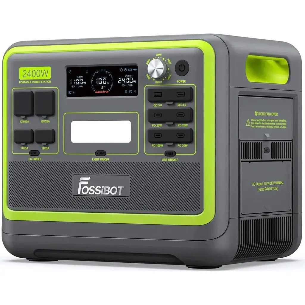 Зарядна станція Fossibot F2400 Green [112600] - фото 3