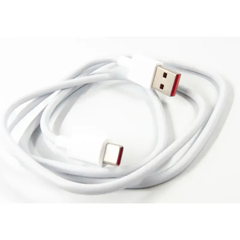 Дата кабель USB 2.0 AM to USB-C 1.0m 6A white Dengos (PLS-TC-6A-WHITE) - фото 3