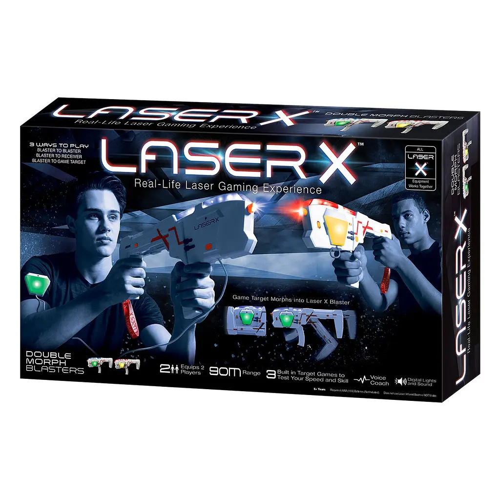 Ігровий набір для лазерних боїв Laser X Pro 2.0, для двох гравців (88042) - фото 7