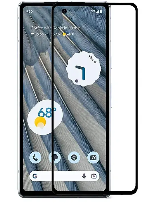Захисне скло DK 3D Full Glue для Google Pixel 7a 016309 black - фото 2