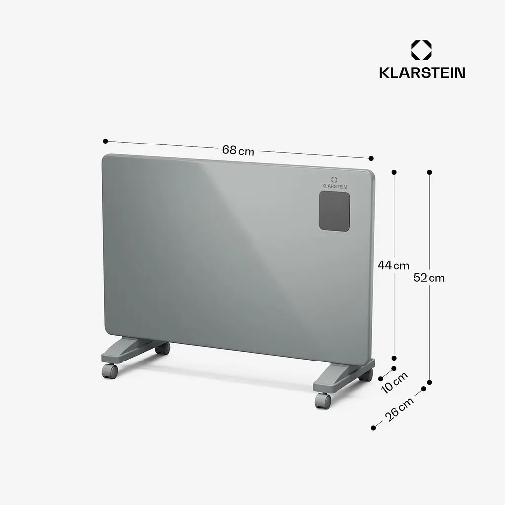 Конвекционный обогреватель Klarstein Bansin Smart 30 м² (10046400) - фото 5