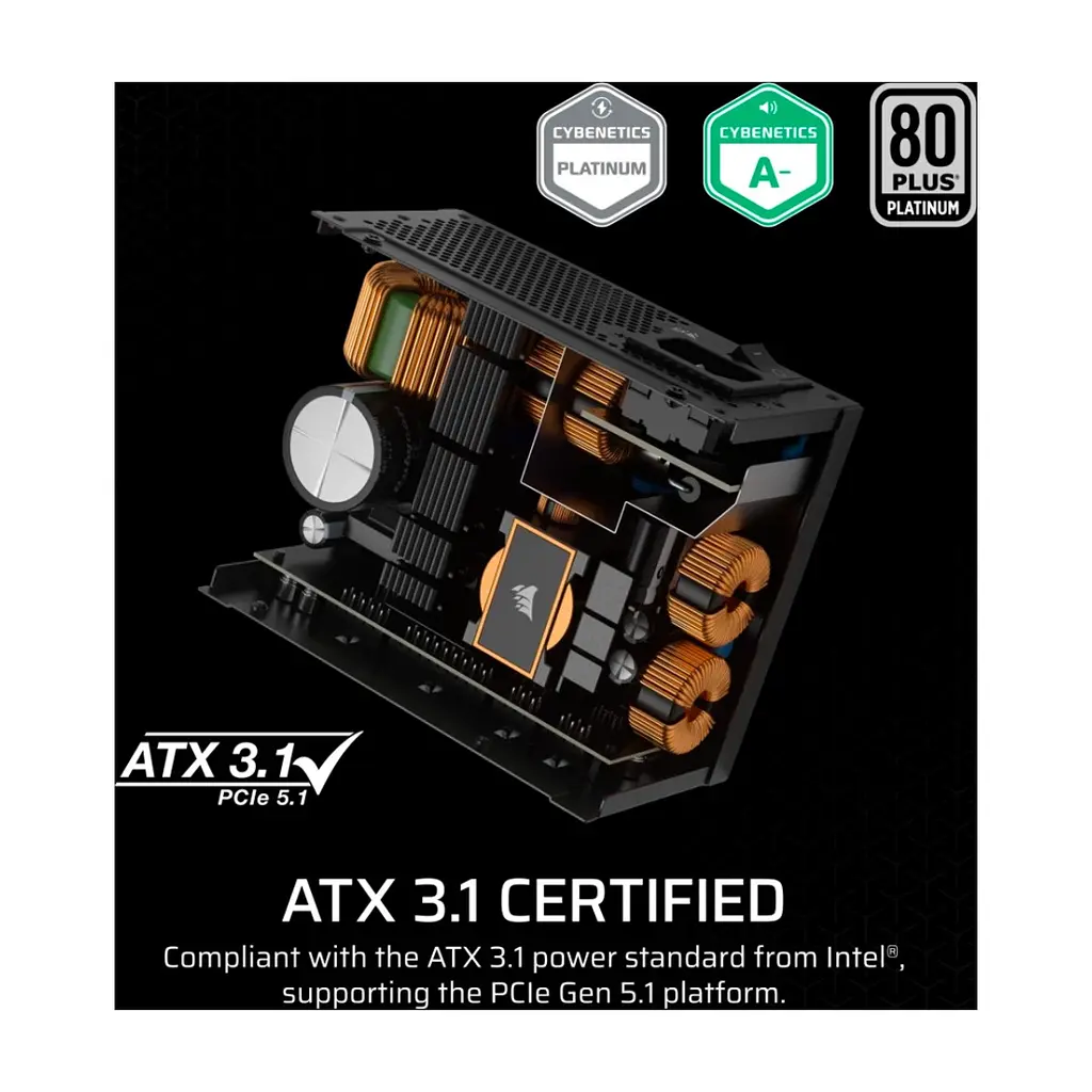 Блок живлення Corsair 1000W SF1000 (CP-9020257-EU) - фото 9