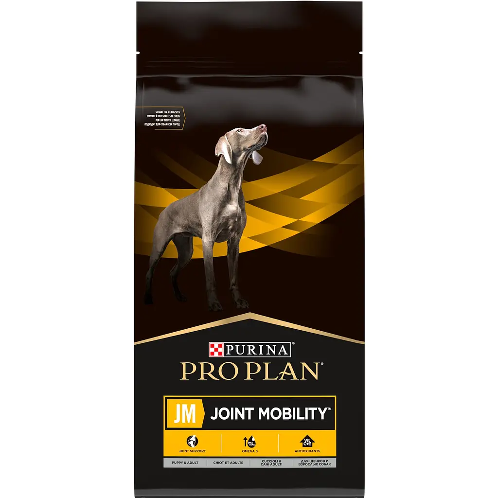 Сухий корм для цуценят, дорослих та собак похилого віку Purina Pro Pla JM Joint Mobility з поживними речовинами, які допомагають підтримувати роботу суглобів 12 кг - фото 2