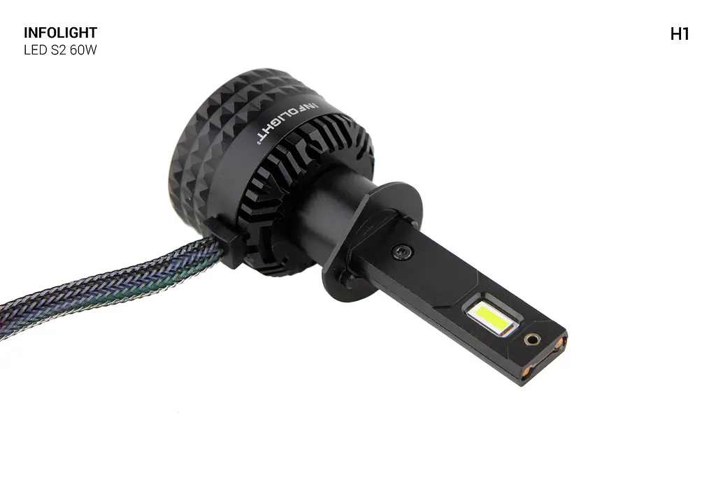 Комплект світлодіодних ламп Infolight S2 H1 60W - фото 5