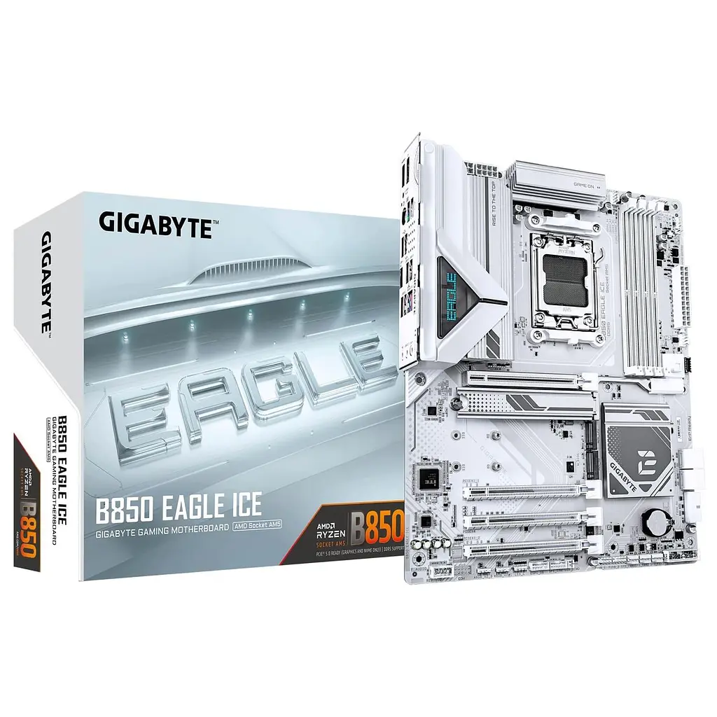 Материнская плата Gigabyte B850 EAGLE ICE (B850 EAGLE ICE) (Socket AM5, AMD B850, ATX) - фото 4
