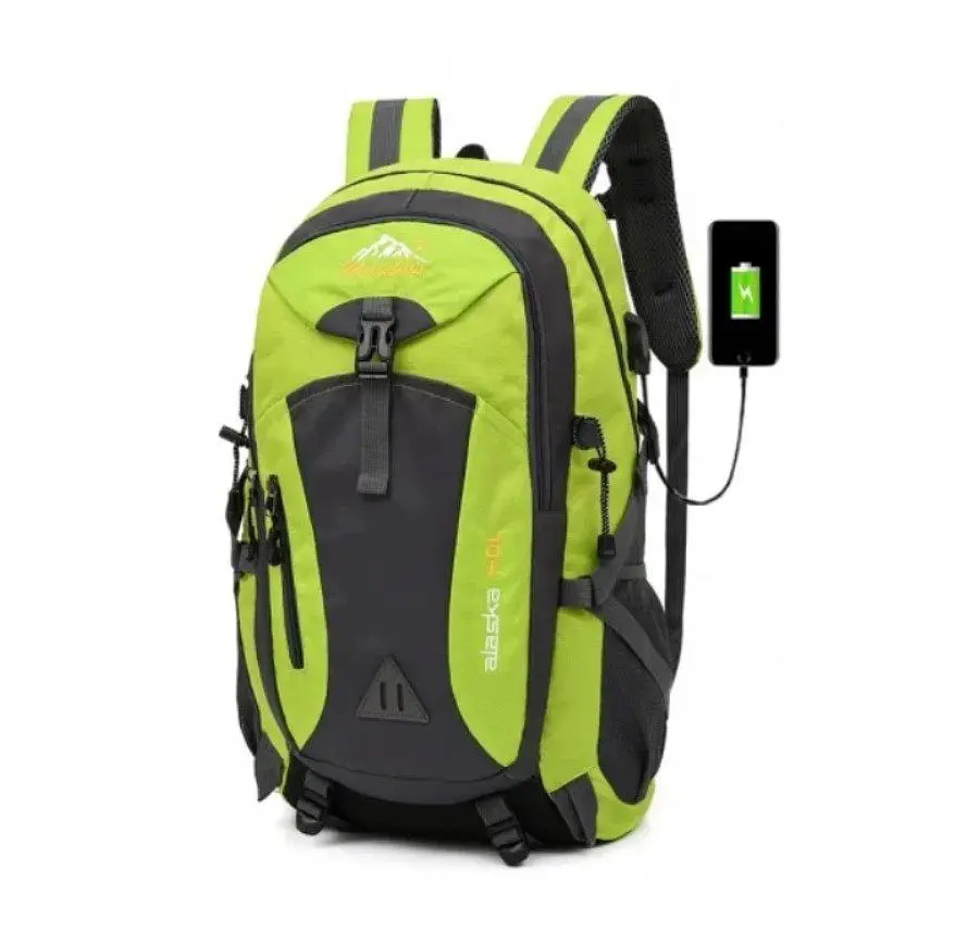 Рюкзак спортивний для ноутбука 17.4 Voltronic Alaska 40L 52x31x23cm Green - фото 2