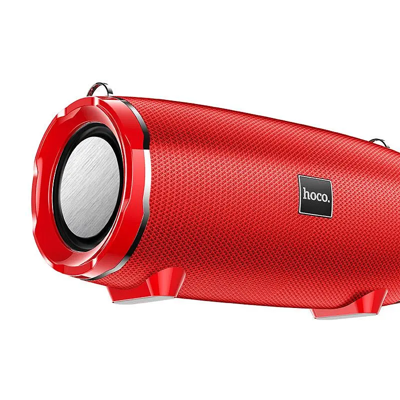 Портативна акустика Hoco Cool Enjoy sports BT speaker HC5 2x15W бездротова червона - фото 2