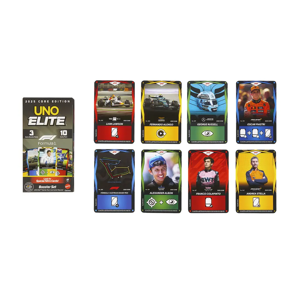 Дополнение к настольной игре UNO Elite F1 (JLV43) - фото 5