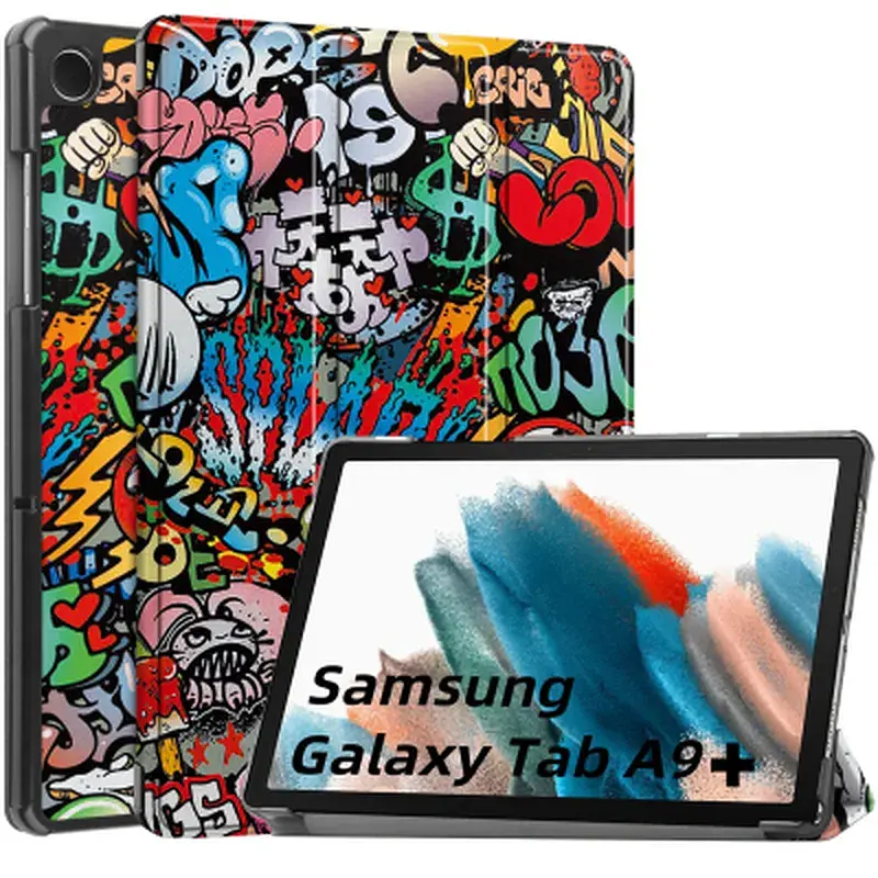 Чохол до планшета BeCover Smart Case Samsung Tab A9 Plus SM-X210/SM-X215/SM-X216 11.0" Graffiti (710314) - фото 4