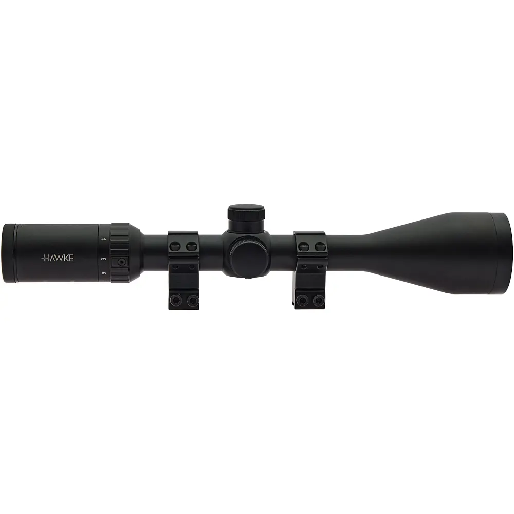 Приціл оптичний Hawke Fast Mount 3-9x50 сітка Mil Dot. Кільця на Ластівчин хвіст - фото 3