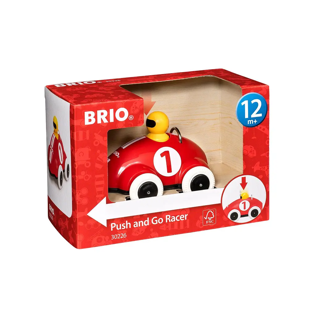 Гоночна машина Brio Push and Go (30226) - фото 3