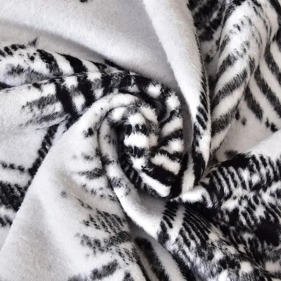 Плед-покривало Ideia Kassandra бавовняний 200х150 см чорний (8000029914 чорний) - фото 2