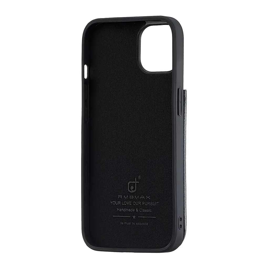 Чохол Jinduka Leather Pocket iPhone 13 Black - фото 3