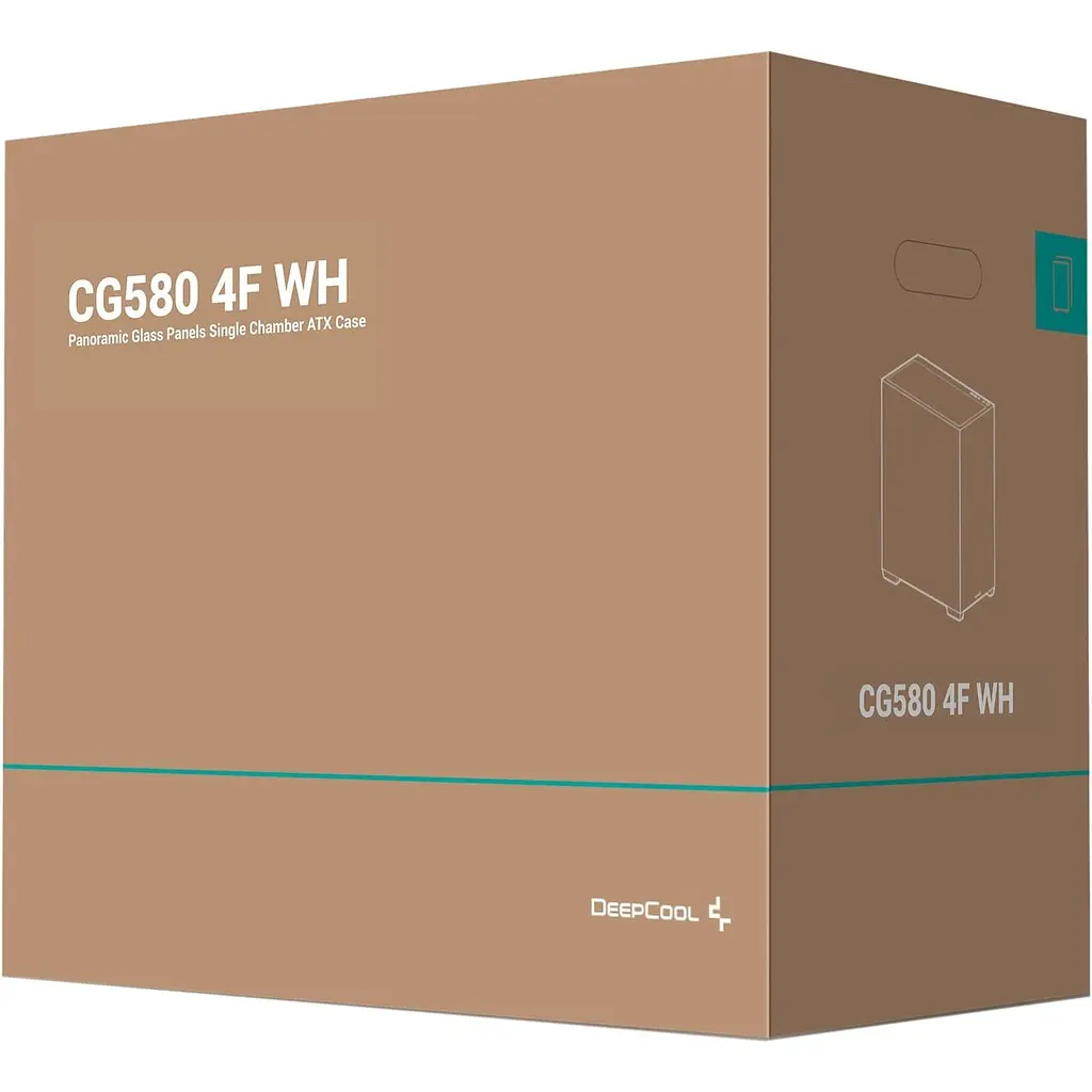 Корпус Deepcool CG580 4F White без БП (R-CG580-WHADA4-G-1) - фото 12