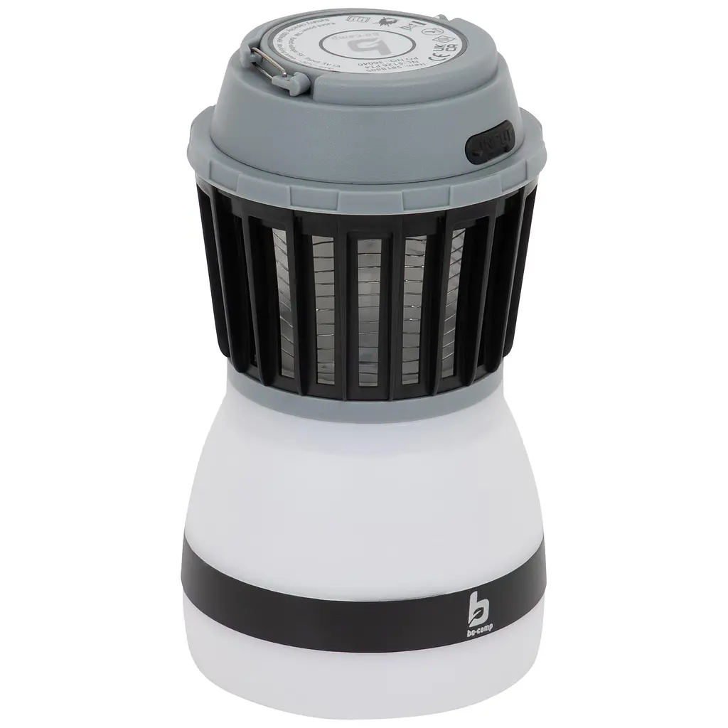 Ліхтар-знищувач комах Bo-Camp Atom WP Rechargeable 200 Lumen Сірий/Чорний - фото 2
