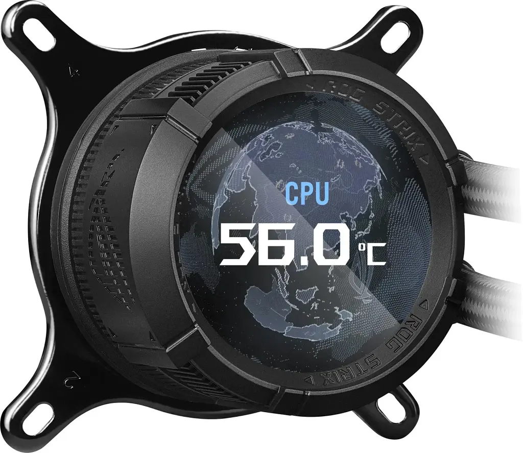 Система рідинного охолодження ASUS ROG Strix LC III 360 ARGB LCD (90RC00W1-M0UAY0) - фото 7
