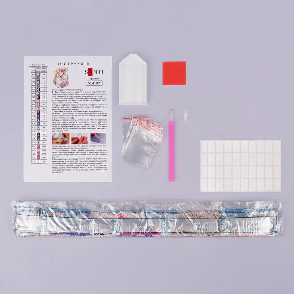 Алмазна мозаїка Santi Чарівниця, 30х40 см (954288) - фото 2