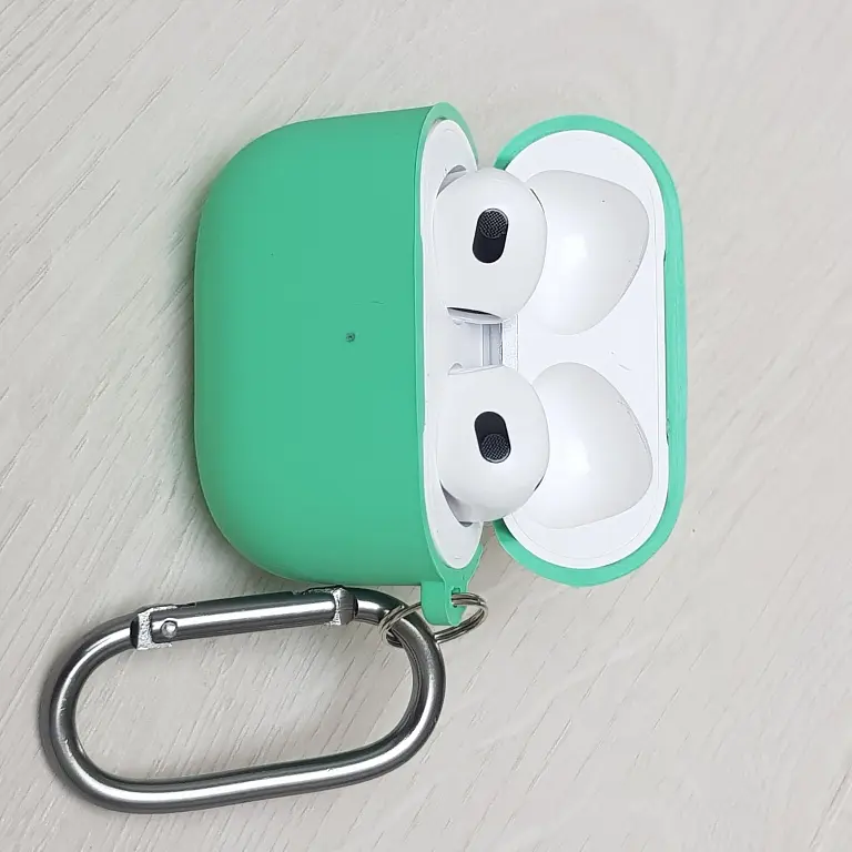 Чохол для Airpods 3 силікон з мікрофіброй  - фото 11