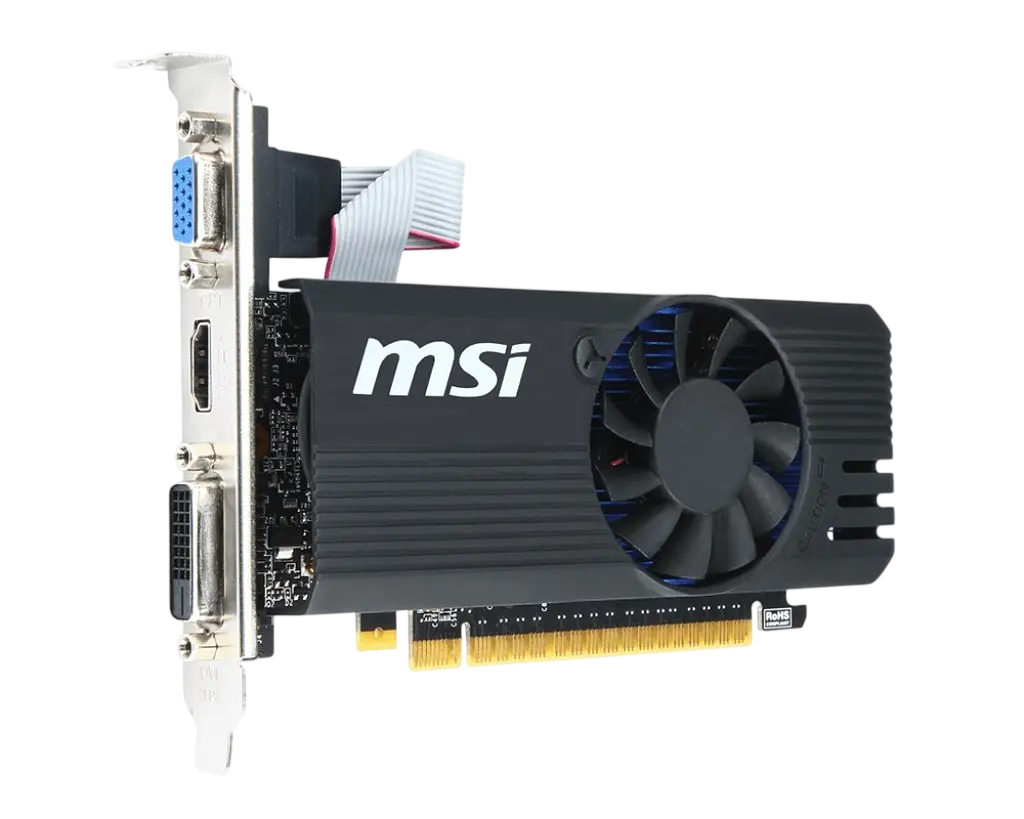 Відеокарта GeForce GT 730 2GB MSI OC (N730K-2GD5LP/OC) Б/В - фото 2